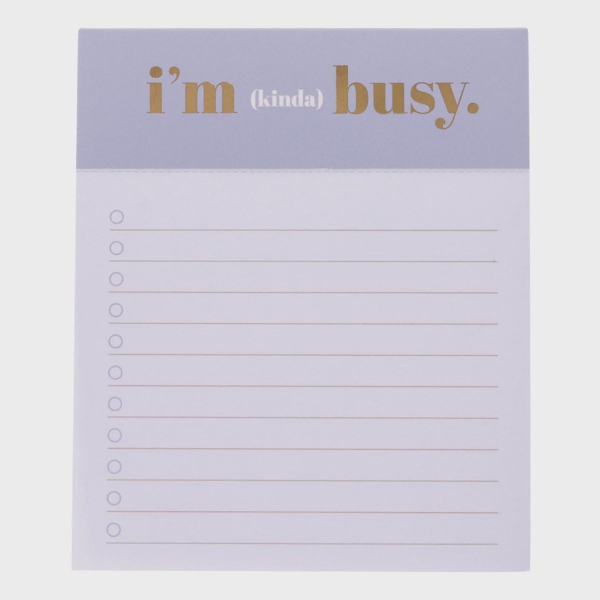 I&#39;m Busy Jotter Pad