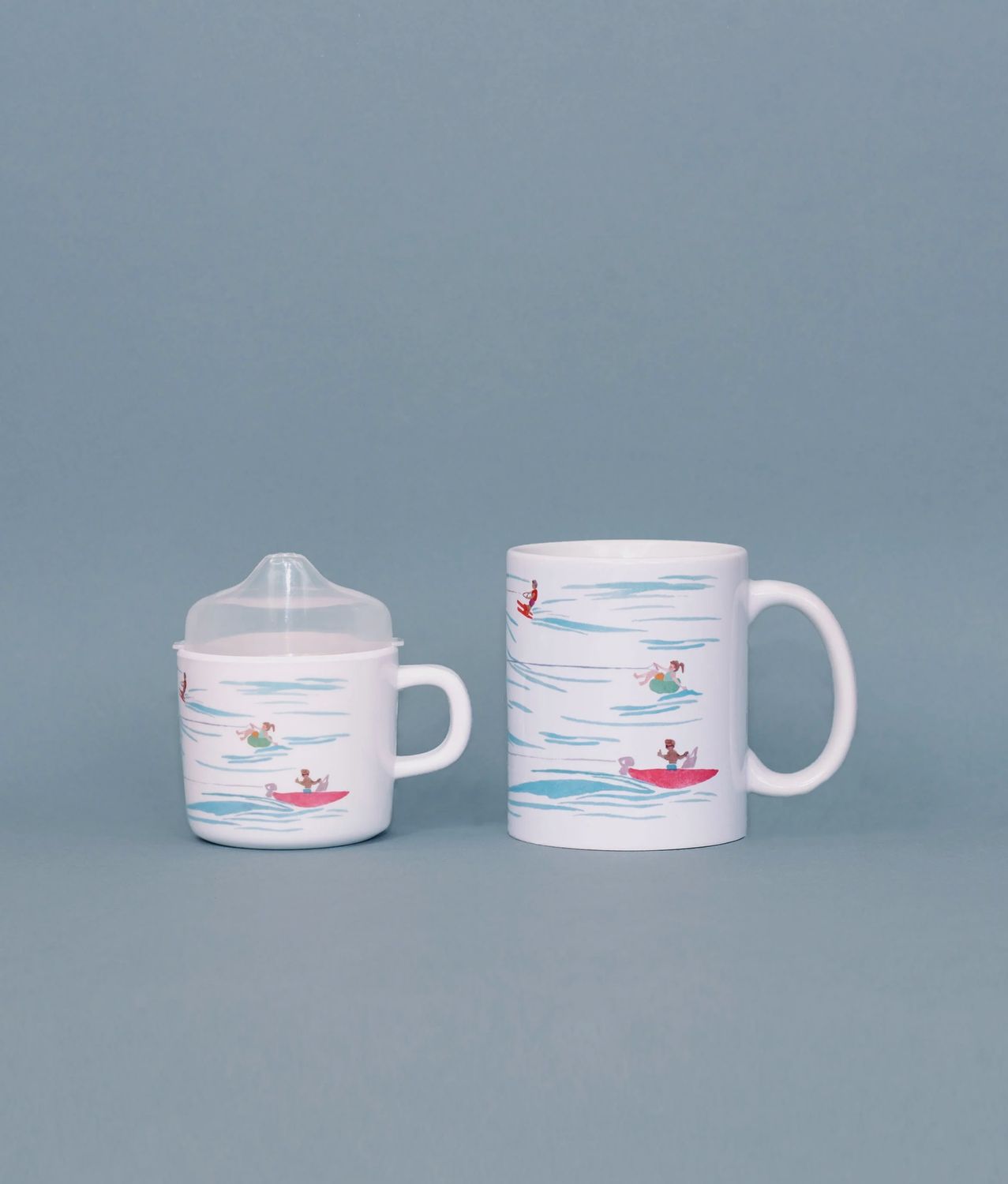Water Ski Two of a Kind Cup Set