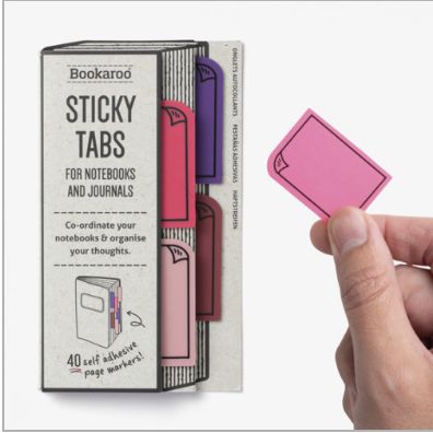 Bookaroo Sticky Tabs Pink