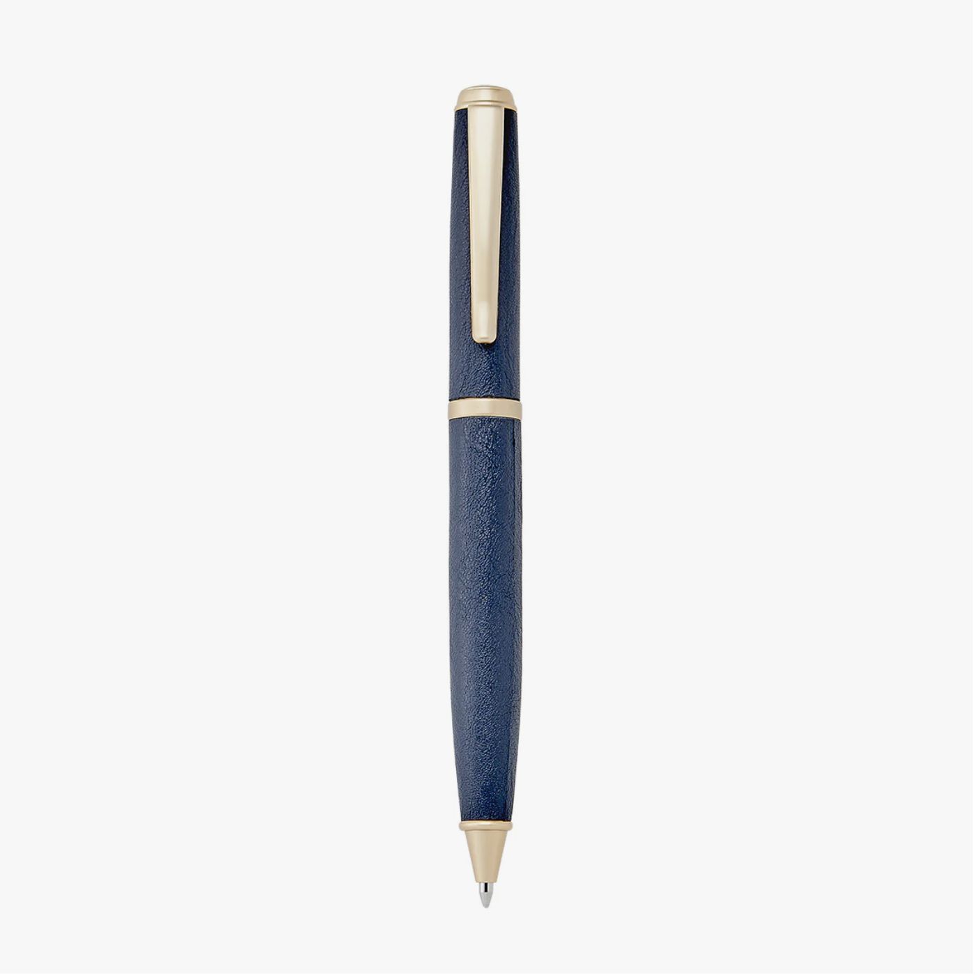 Blue Traditional Leather Pen