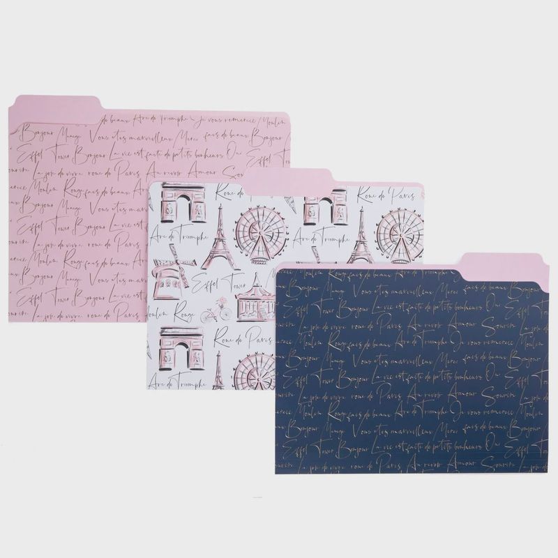 Parisian Traditional File Folder