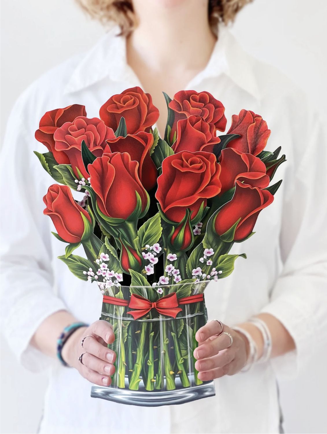 Red Roses Flower Bouquet