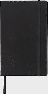 Black Bonded Leather Jounal