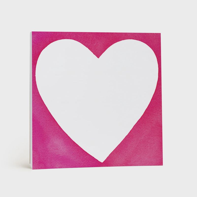 Chubby Heart Notepad