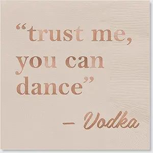 Napkins You Can Dance Vodka