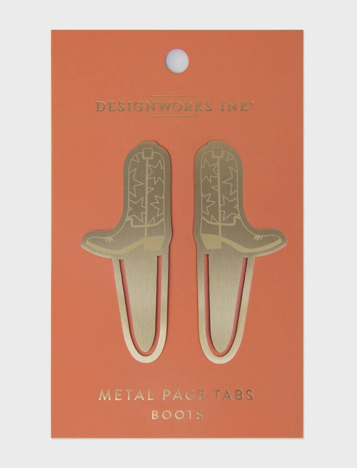 Boots Brass Page Tabs