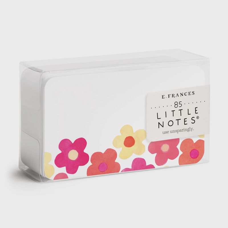 Retro Flowers Little Notes
