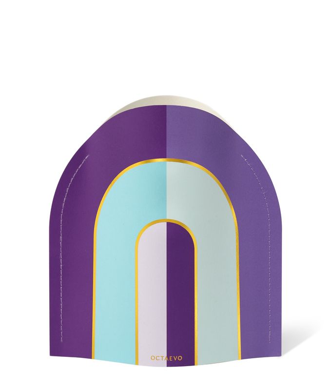 Mini Paper Vase Riviera Arch Purple