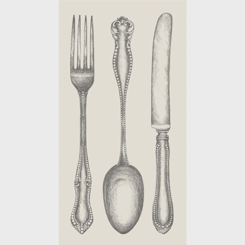Classic Cutlery Guest Napkin