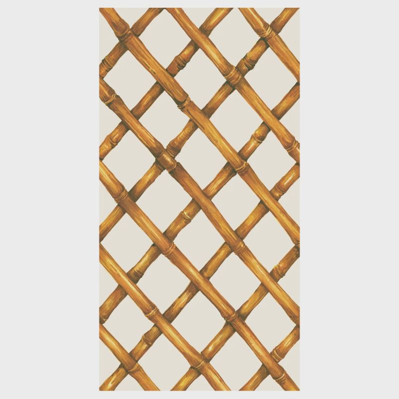 Bamboo Lattice Guest Napkin