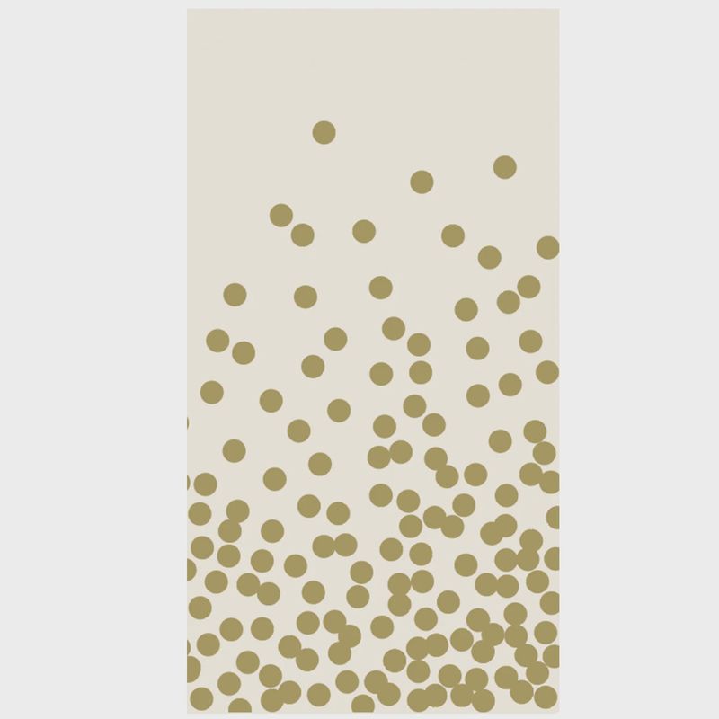 Gold Confetti Guest Napkin