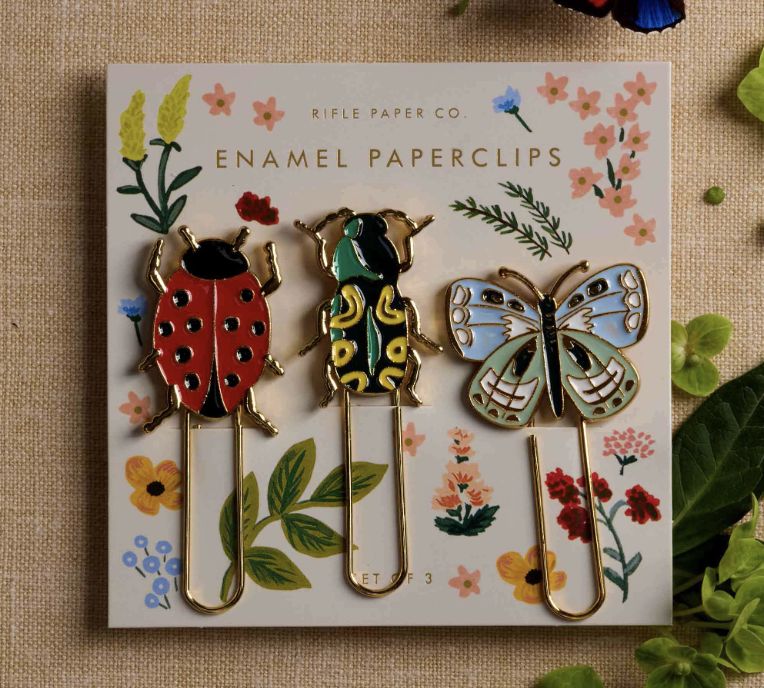 Curio Enamel Paper Clip Set