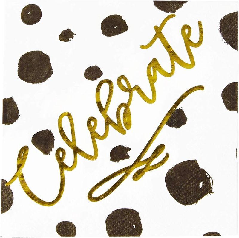 Napkins Chic Black &amp; White