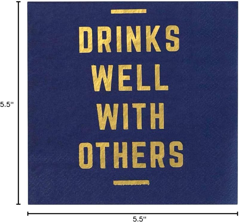 Napkins Drink Well With Others
