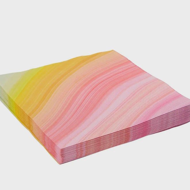 Napkins Rainbow Swirl