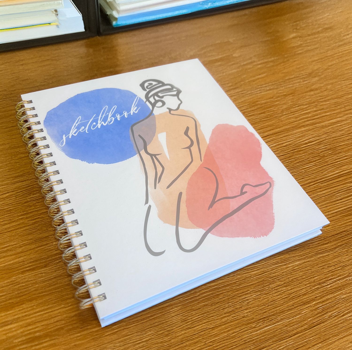 Sketch Book Line Figure