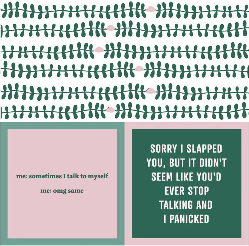 Napkin Talk To Self