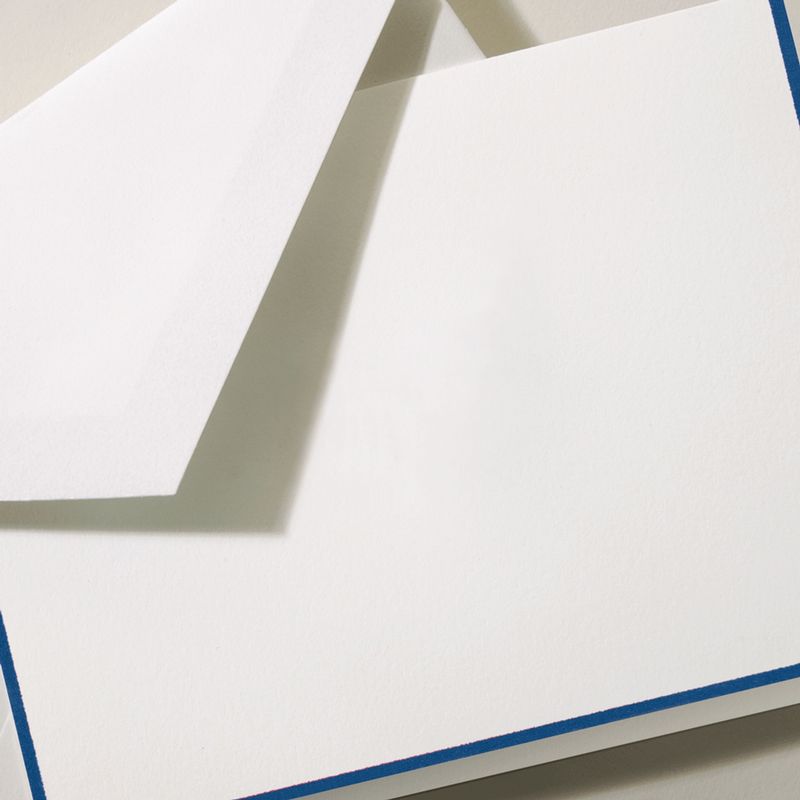 Regent Blue Border Note Set