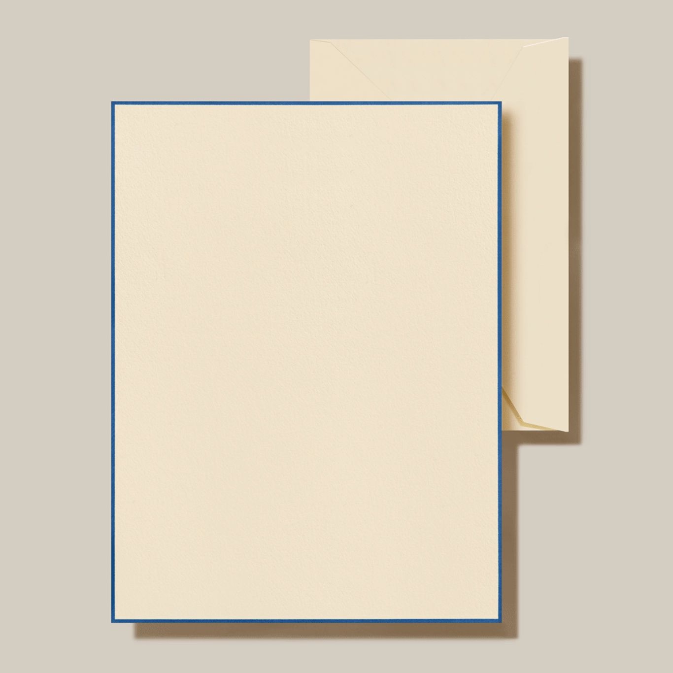Regent Blue Bordered Half Sheets