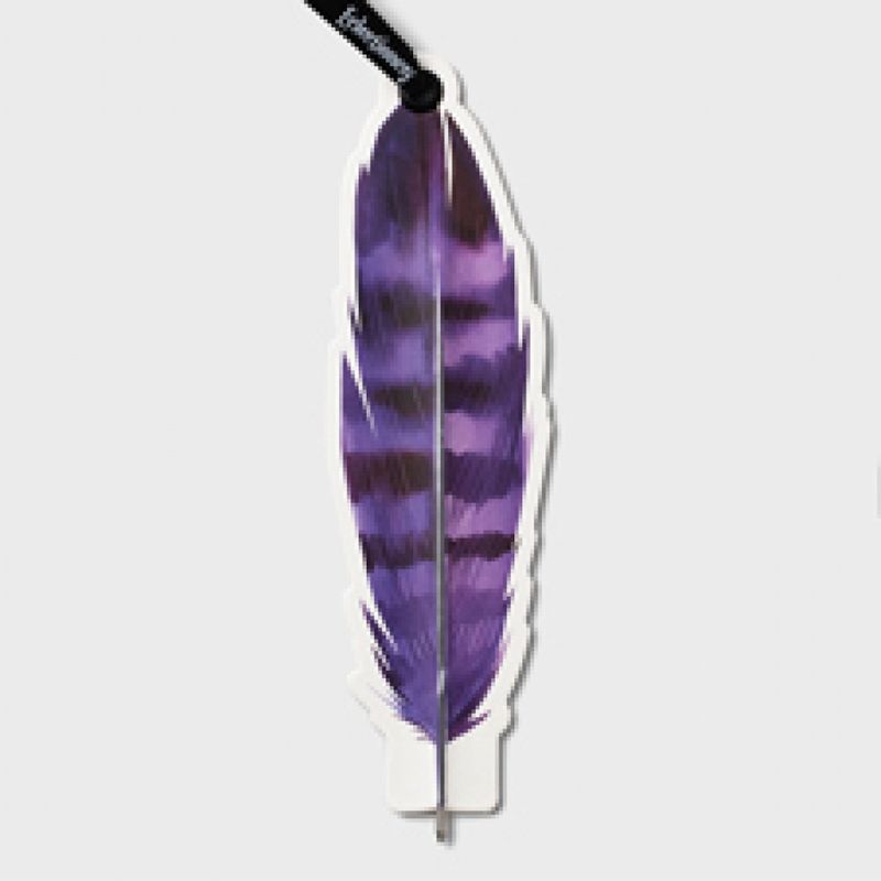 Feather - Eclectionery Flat Bookmark Pen
