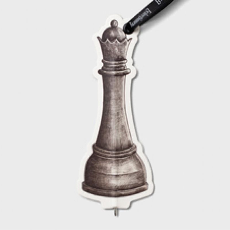 Chess - Eclectionery Flat Bookmark Pen