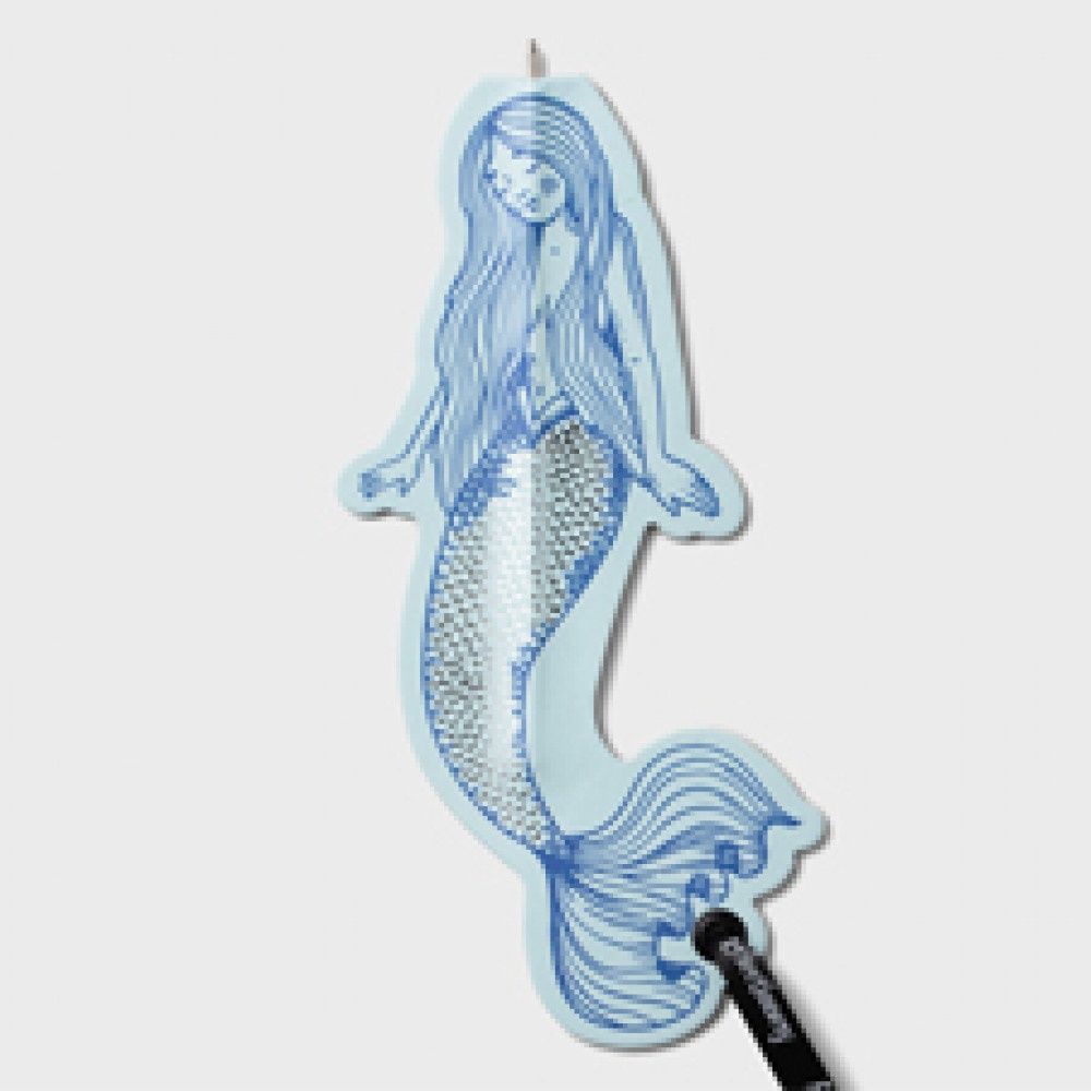 Mermaid - Eclectionery Flat Bookmark Pen