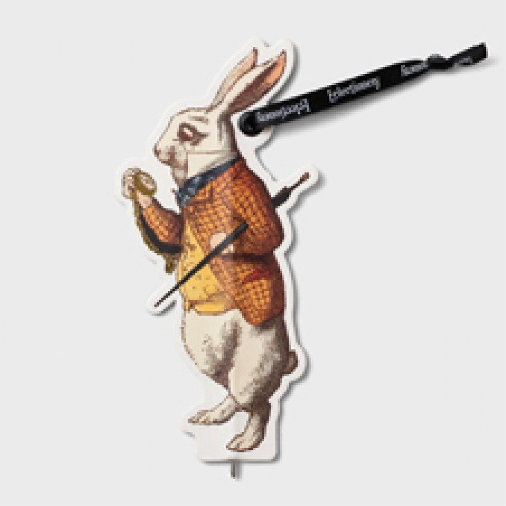 Rabbit - Eclectionery Flat Bookmark Pen