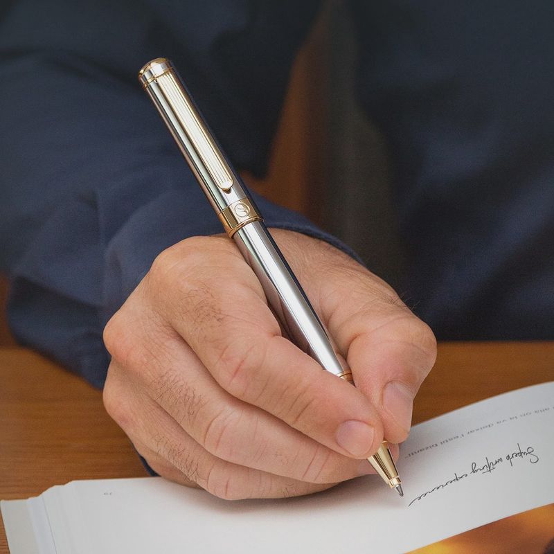 Classic Silver Rollerball Pen