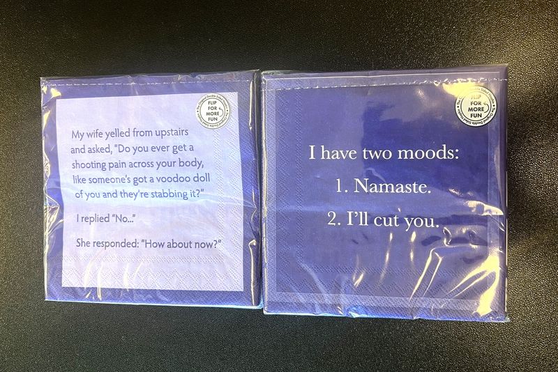 Napkin Two Moods