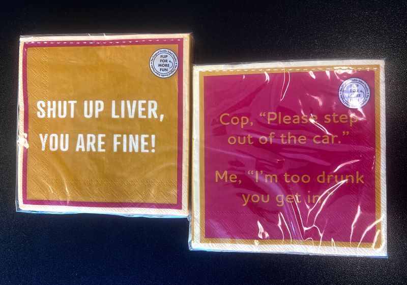 Napkin Too Drunk