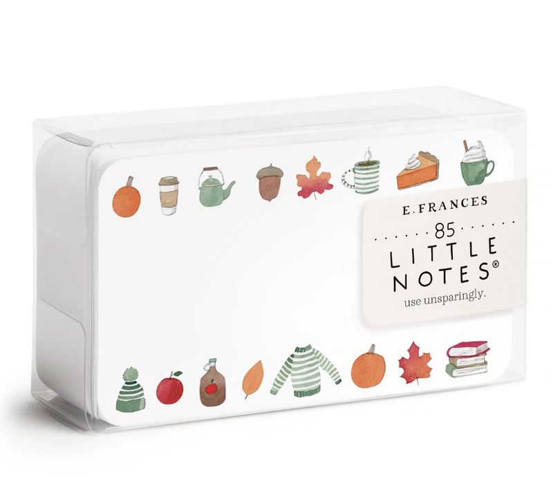 Crisp &amp; Cozy Little Notes