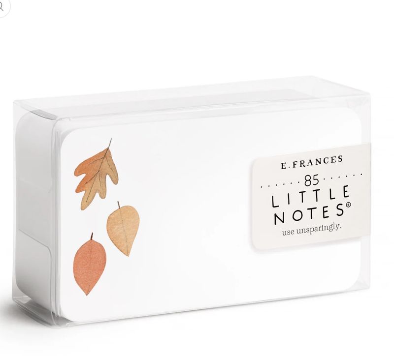 Falling Leaves Little Notes