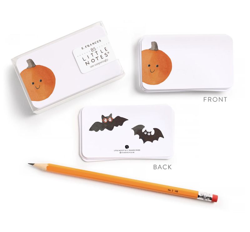 Jack-O-Lantern Little Notes