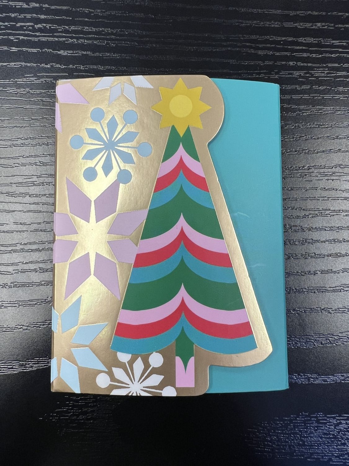 Christmas Tree Notepad Green
