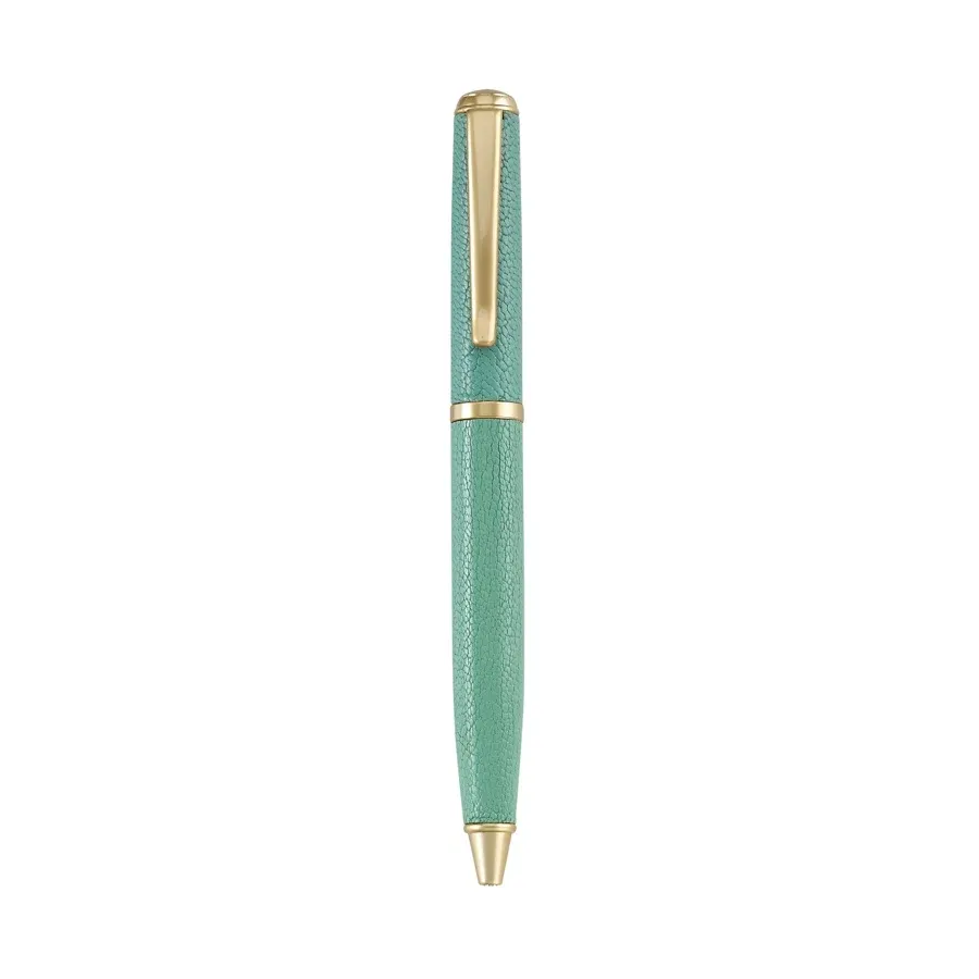 B157D Robin's Egg Blue Goatskin Pen