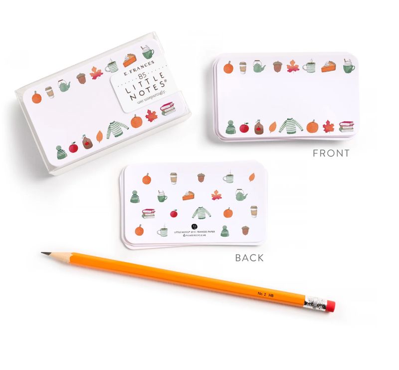 Crisp &amp; Cozy Little Notes