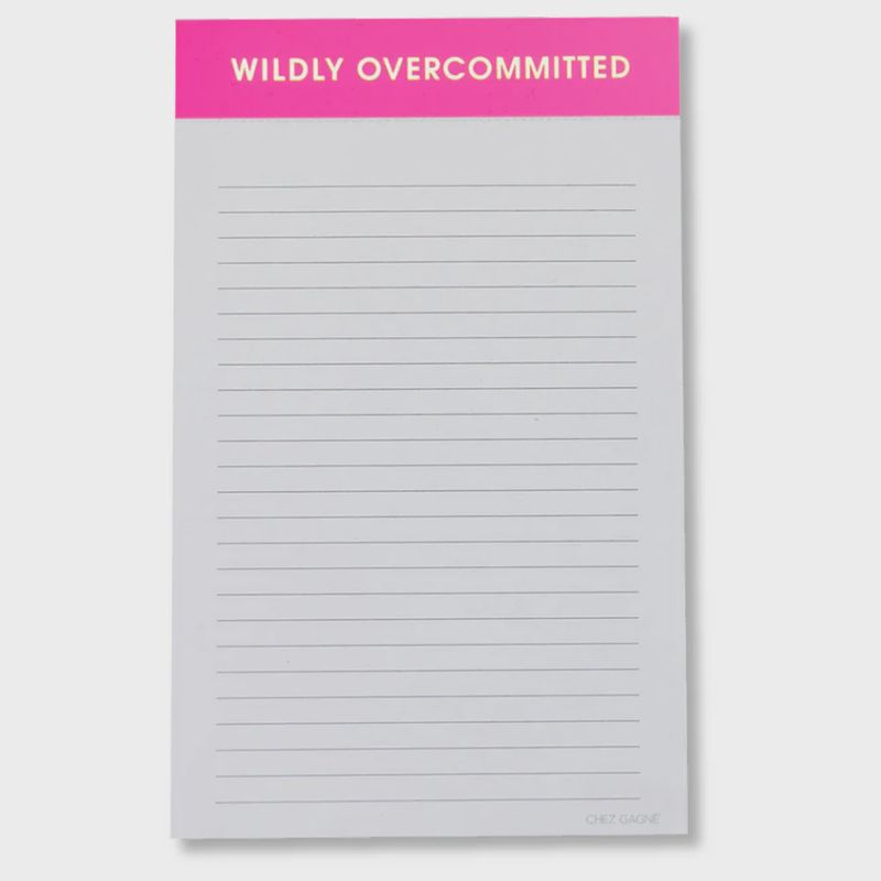 Wildly Overcommitted Notepad