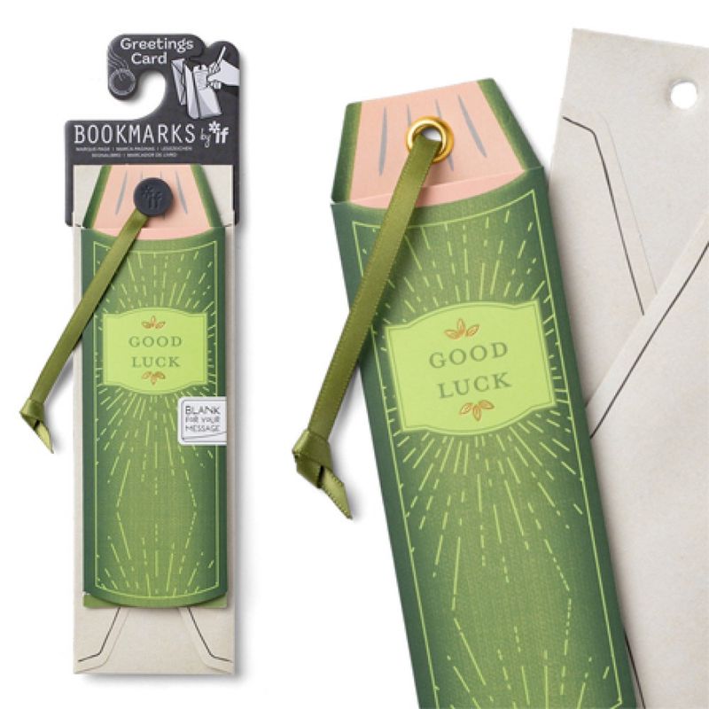 Greeting Card Bookmark - Good Luck
