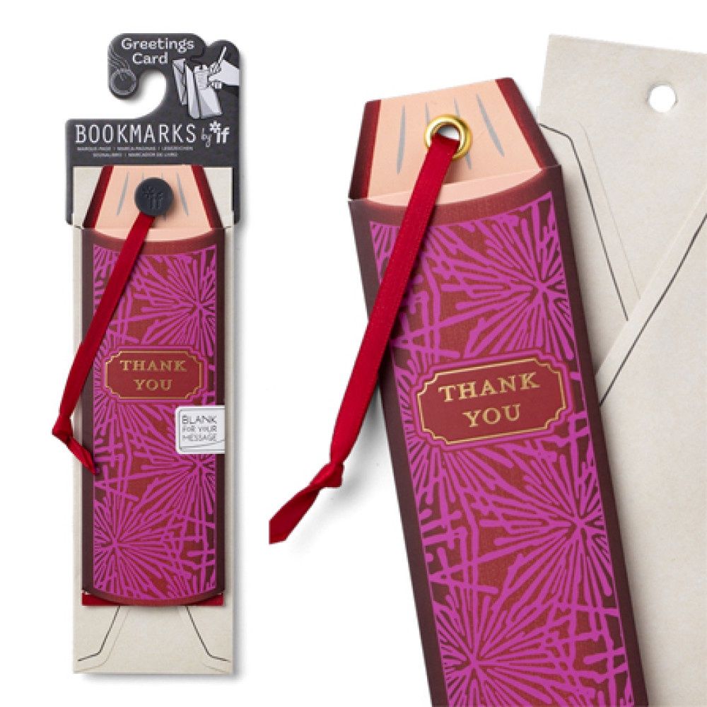 Greeting Card Bookmark - Thank You