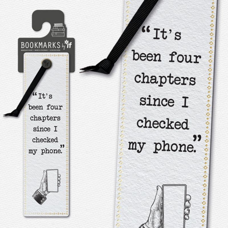 Checked My Phone - Literary Bookmarks