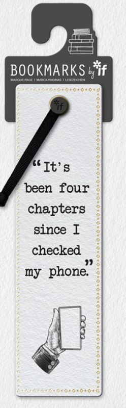 Checked My Phone - Literary Bookmarks