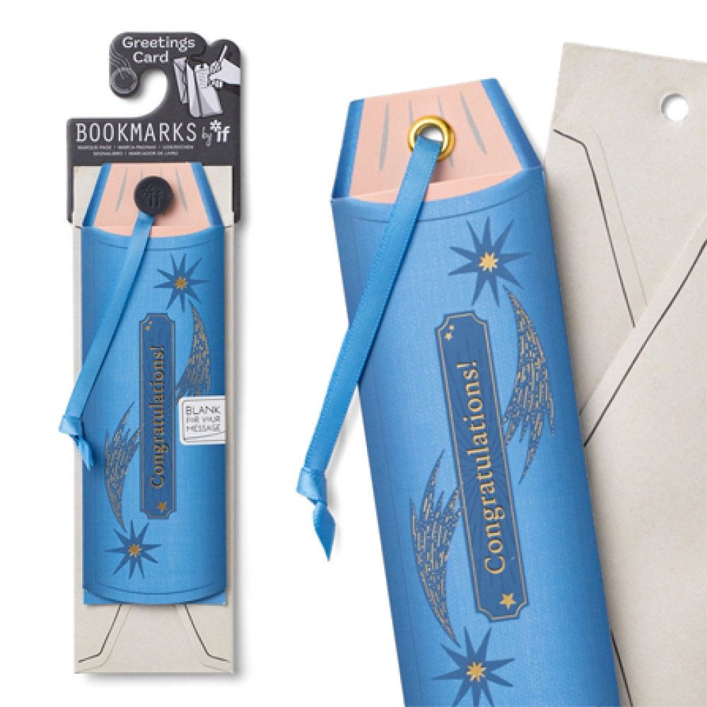 Greeting Card Bookmark - Congratulations