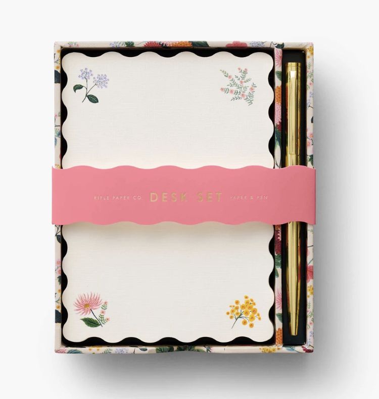 Dahlia Note Writing Set