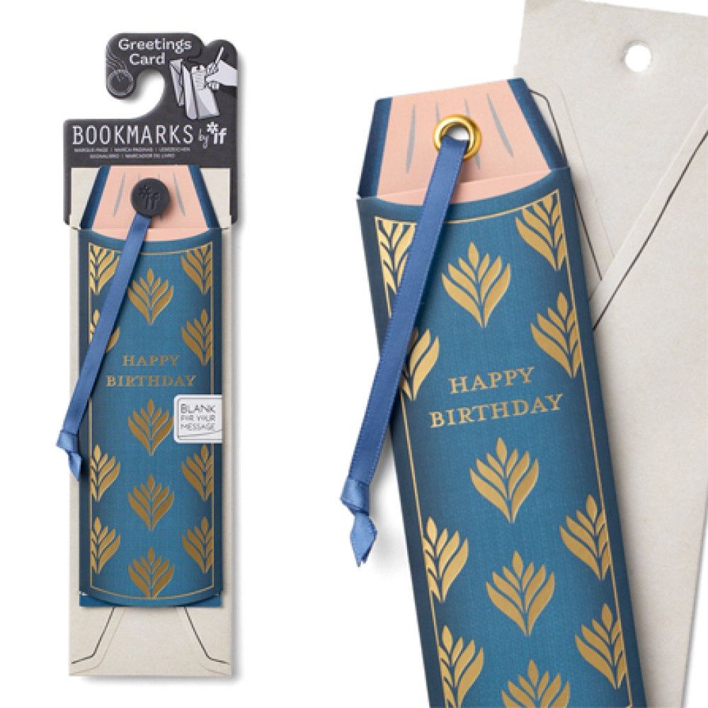 Greeting Card Bookmark - Happy Birthday