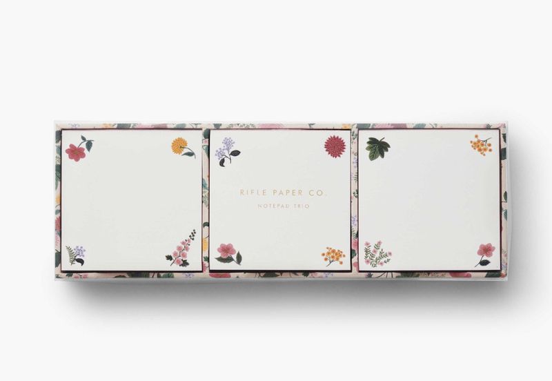 Dahlia Notepad Trio