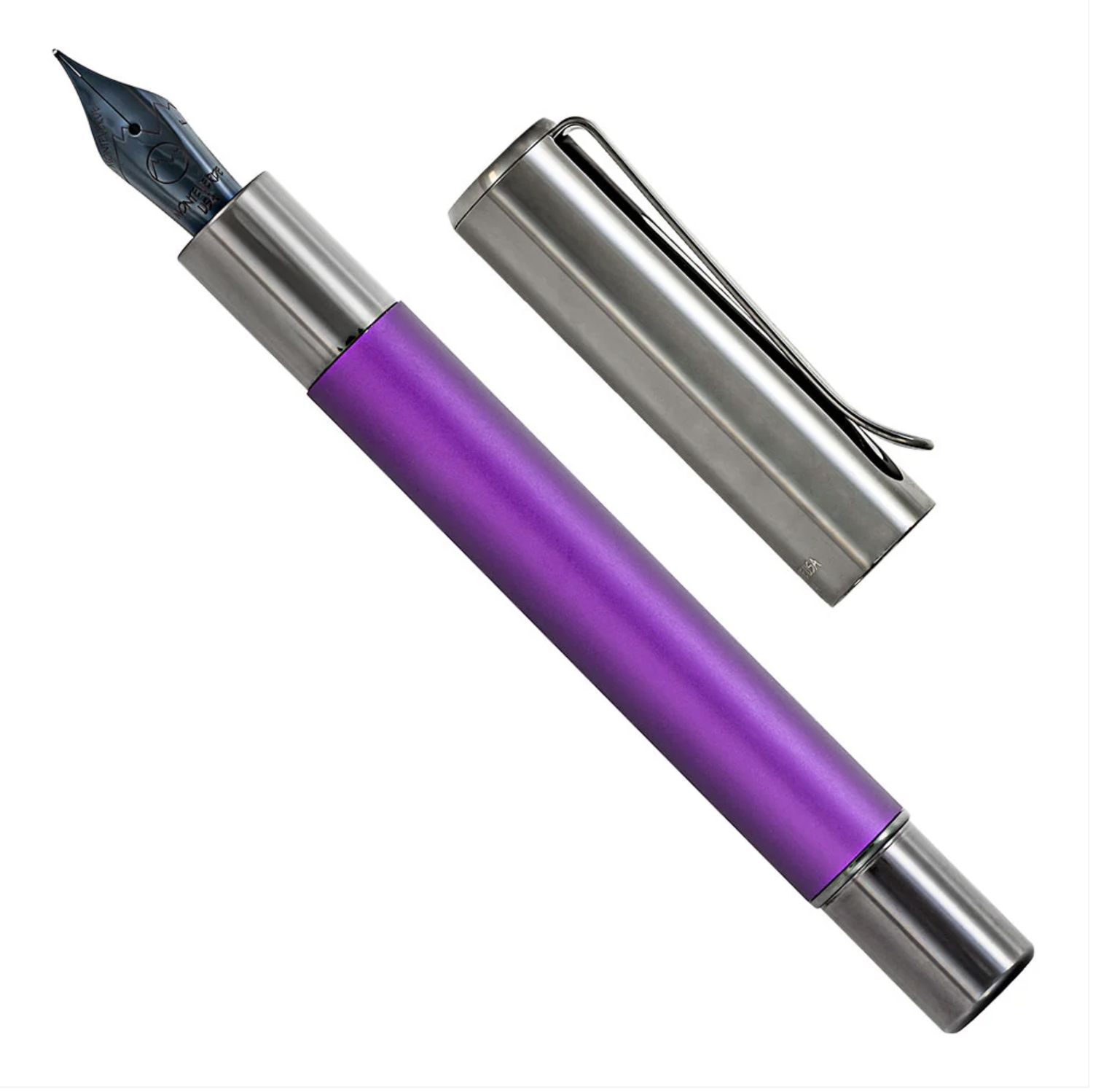 Ritma Fountain Pen Anodized Purple Fine