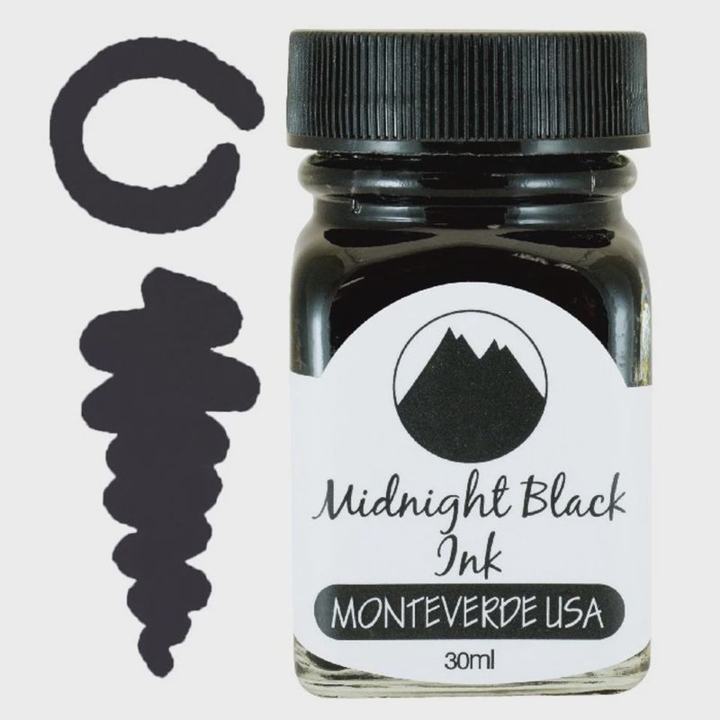 Midnight Black Bottle Ink