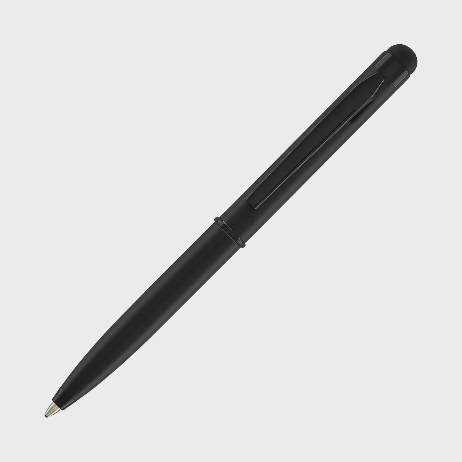 Poquito Ballpoint Pen w/Stylus Black