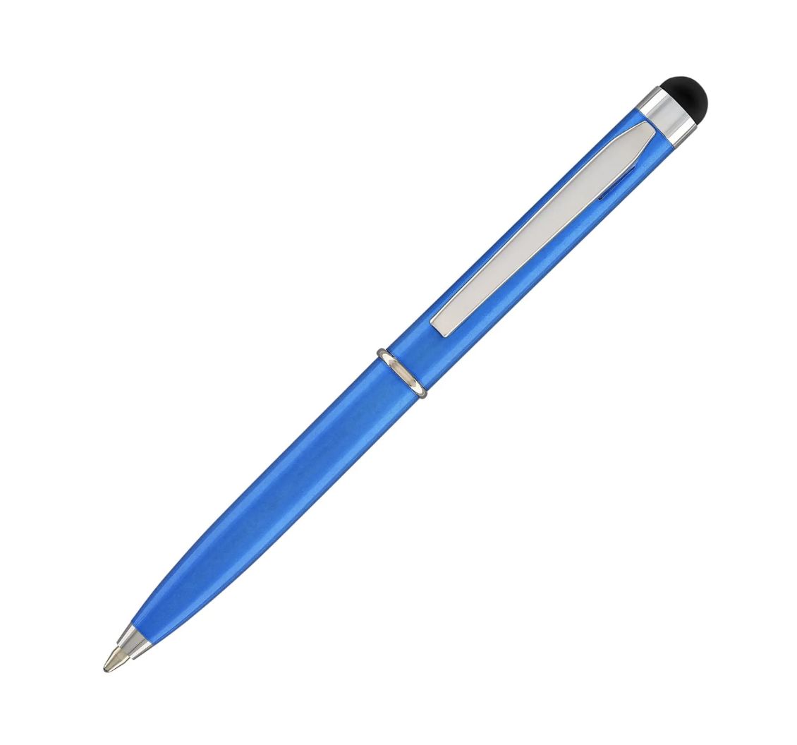 Poquito Ballpoint Pen w/Stylus Cobalt Blue