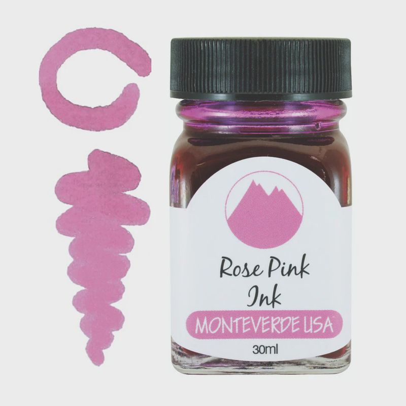 Rose Pink Bottle Ink